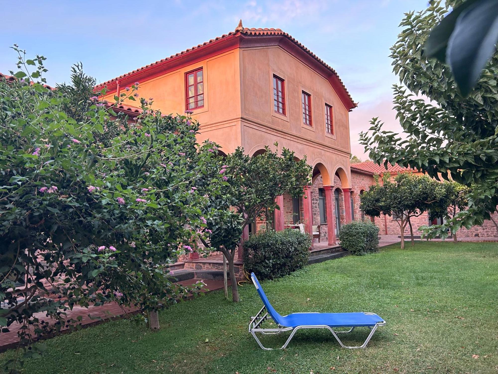 Villa Daphnis & Chloe Пирги-Термис Экстерьер фото